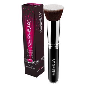 Flat Top Kabuki Foundation Brush By KESHIMA - Premium Makeup Brush